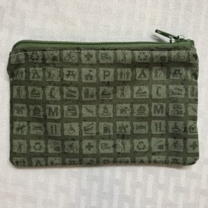 National Park Icons Zipper Pouch