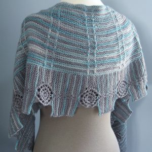 Clockworks Collection: Cogwheel Shawl Kit