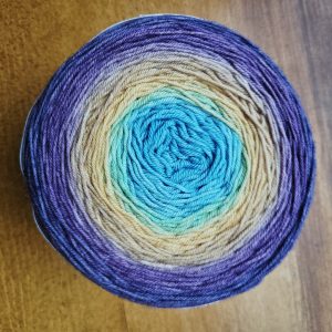 I'm Late, I'm Late, for a Very Important Date - Large Patos Gradient Cake
