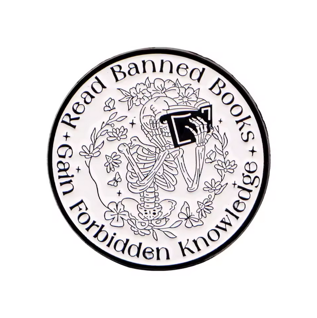 Read Banned Books Pin