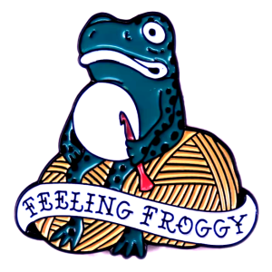 Feeling Froggy Pin