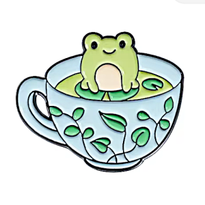 Froggy Tea Pin