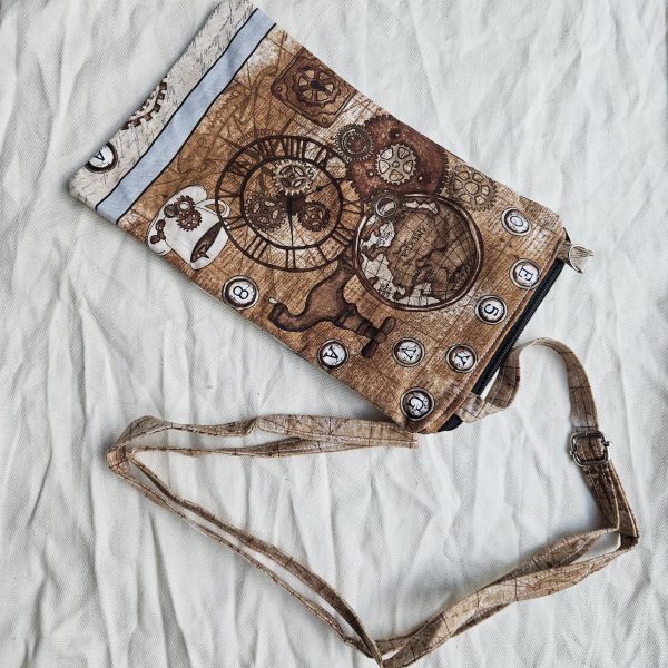 Steampunk Clock Crossbody Bag - Image 2