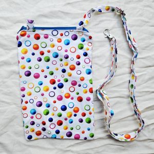 Rainbow Bubbles Crossbody Bag